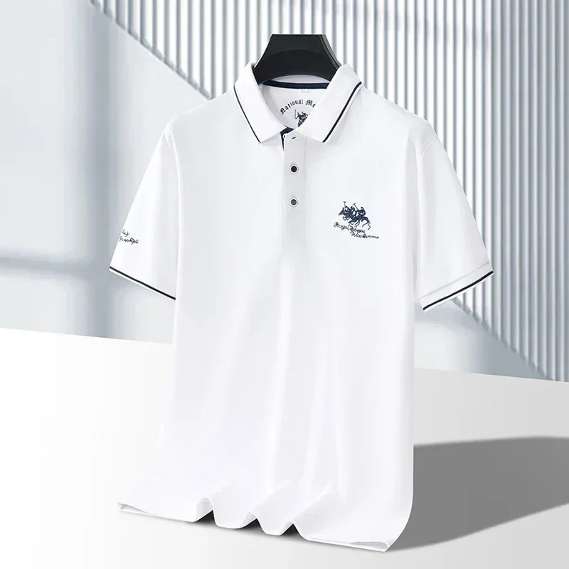 Business Casual Polo Shirt

Embroidered Polo Shirt Men

Men’s Cotton Blend Polo

Summer Polo for Men

Casual Work Polo Shirt

