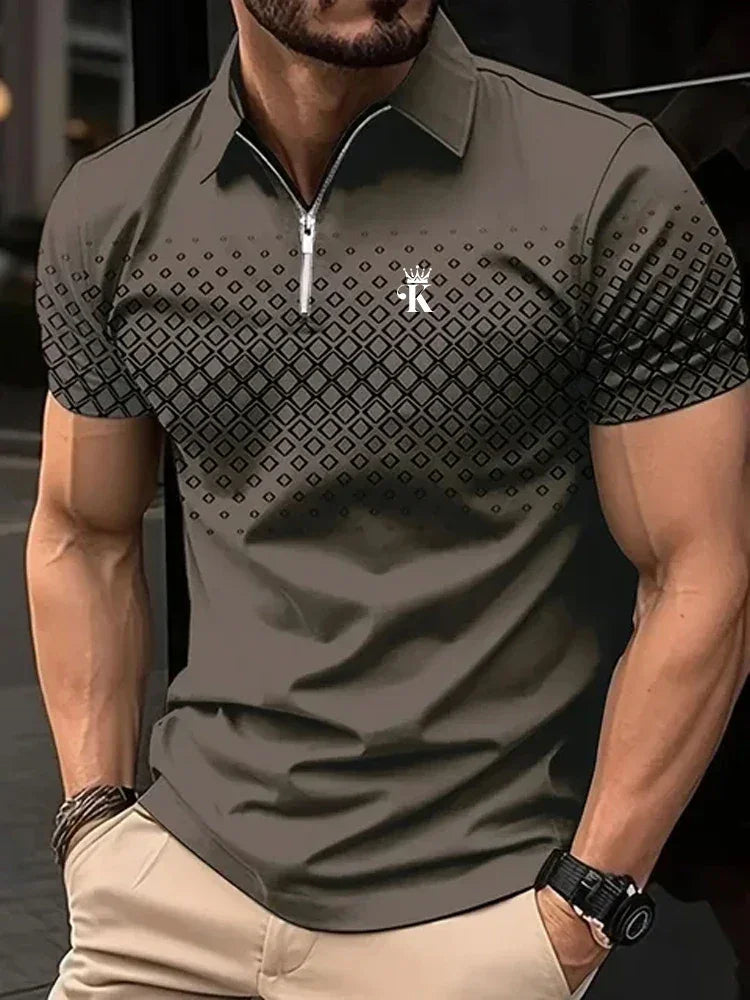 Men’s Golf Polo Shirt

3D Print Polo for Men

Summer Short Sleeve Polo

Micro-elastic Polo Shirt

Outdoor Casual Polo Shirt