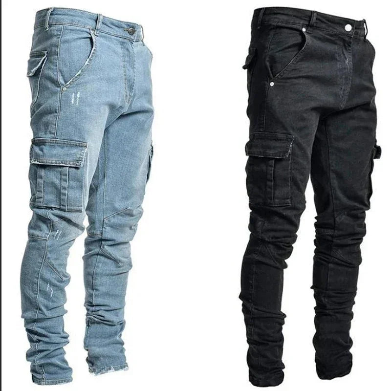 Men’s Cargo Jeans

Slim Fit Denim Joggers

Multi-Pocket Jeans for Men

Street Style Denim Pants

Urban Slim Cargo Trousers

Mid Waist Casual Jeans

Elastic Denim Cargo Pants

High Street Fashion Pants

