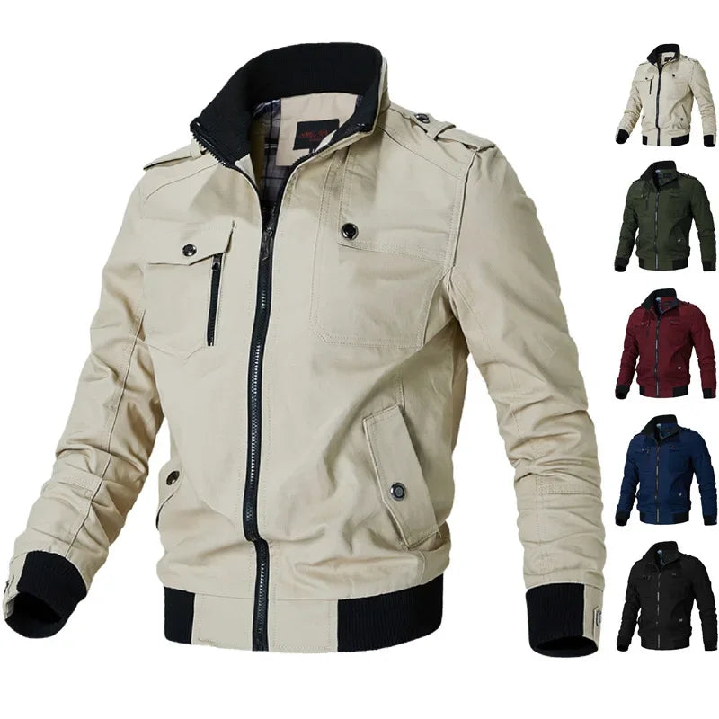 Men’s Waterproof Windbreaker Jacket

Cotton Outdoor Hiking Coat

Autumn Winter Jacket for Men

Fishing and Camping Field Jacket

Casual Baseball Collar Jacket

All Season Men’s Outerwear

Zipper Field Jacket

Windproof Men’s Jacket