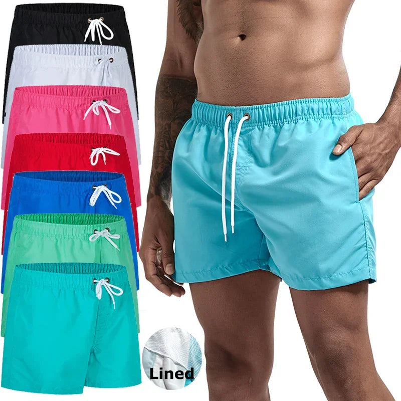 Men's Swim Trunks

Quick Dry Swim Shorts

Mesh Lined Beach Shorts

Board Shorts for Men

Lightweight Summer Swimwear

Solid Color Swim Trunks

Drawstring Swim Shorts

HooThreads Swimwear

