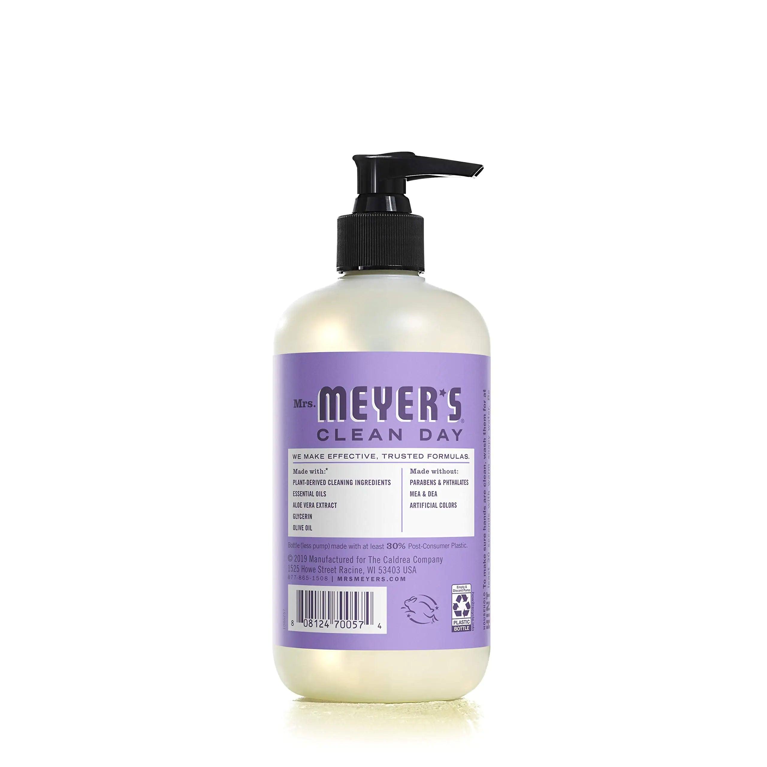 Mrs. Meyer's New Spring Scent Variety, 1 Rose, 1 Lilac, 1 Mint, 1 CT Lilac + Rose + Mint 12.5 Fl Oz (Pack of 3) - Evallys.com # #