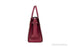 Michael Kors Hamilton Medium Mulberry Grained Leather Satchel Crossbody Handbag - Evallys.com # #