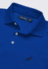 Nautica Men's Short Sleeve Solid Stretch Cotton Pique Polo Shirt XX-Large Bright Cobalt - Evallys.com # #