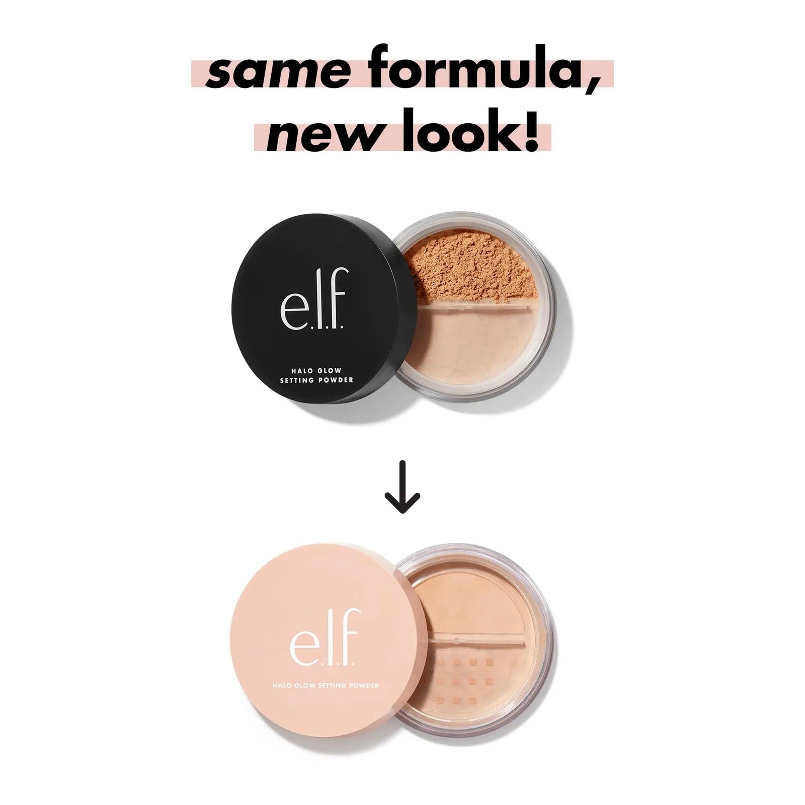 e.l.f. Halo Glow Setting Powder, Smooths The Look Of Pores & Fine Lines, Creates An Airbrushed Finish, Vegan & Cruelty-Free, Deep 0.24 Ounce (Pack of 1) - Evallys.com