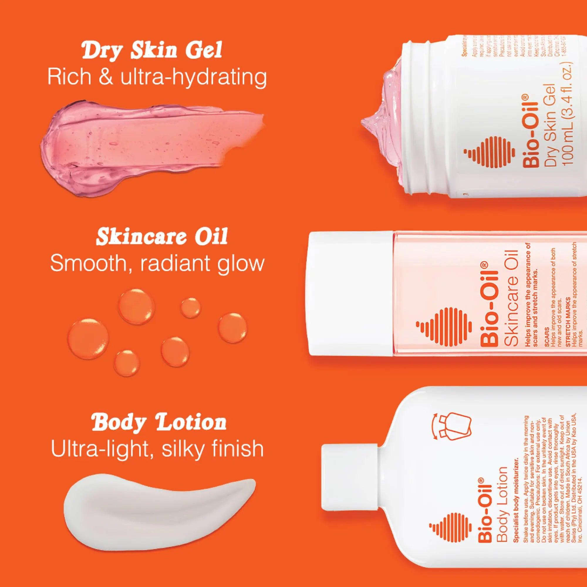 Bio-Oil Skincare Body Oil, Serum for Scars and Stretchmarks, Face Moisturizer Dry Skin, Non-Greasy, Dermatologist Recommended, Non-Comedogenic, For All Skin Types, with Vitamin A, E, 4.2 oz 4.2 Fl Oz (Pack of 1) - Evallys.com # #