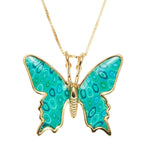 Silver Butterfly Necklace - Evallys.com