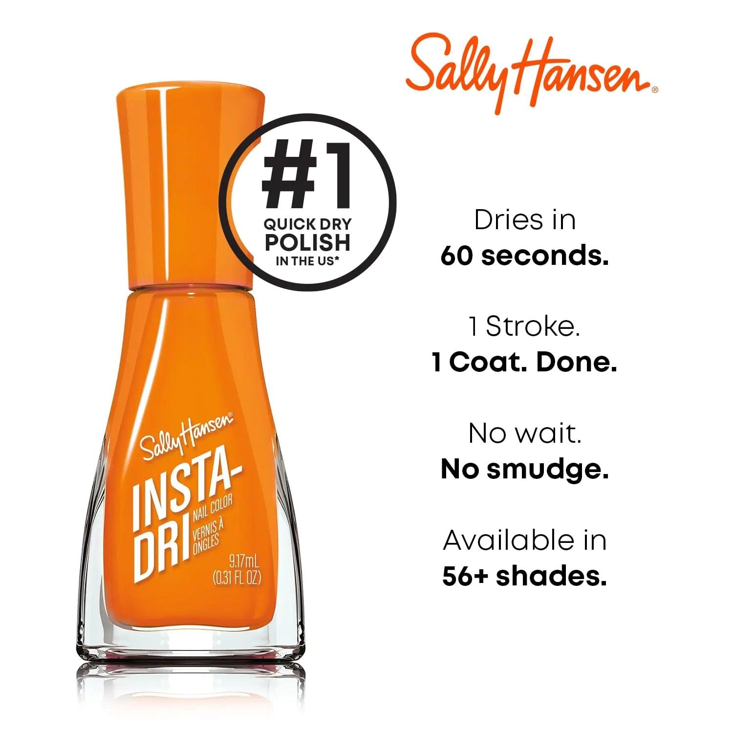 Sally Hansen Insta-Dri® Nail Polish - Color Collision Collection, Time Warmth - 0.31 fl oz. - Evallys.com # #