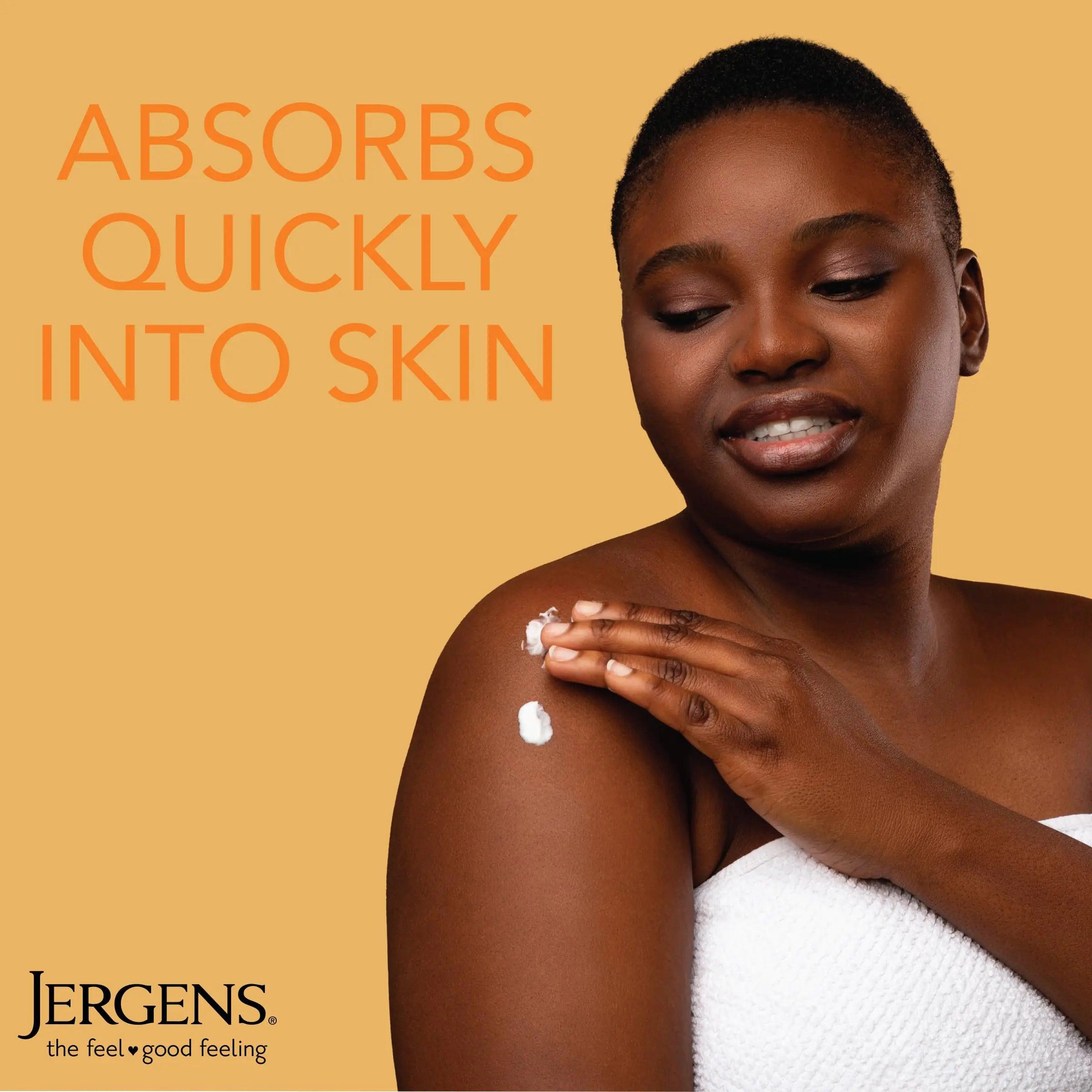 Jergens Skin Firming Body Lotion for Dry to Extra Dry Skin, Skin Tightening Cream with Collagen and Elastin, Hydralucence Blend Formula, 16.8 oz 16.8oz (Pack of 1) - Evallys.com # #