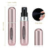 4 Pcs 5ml Portable Mini Refillable Perfume Atomizer Spray Bottle Scent Pump Case for Travel 4 PCS - Evallys.com # #