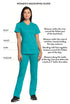 Scrubs for Women Workwear Revolution, Drawstring Scrub Pants, Soft Stretch WW120 Large Tall Caribbean Blue - Evallys.com # #