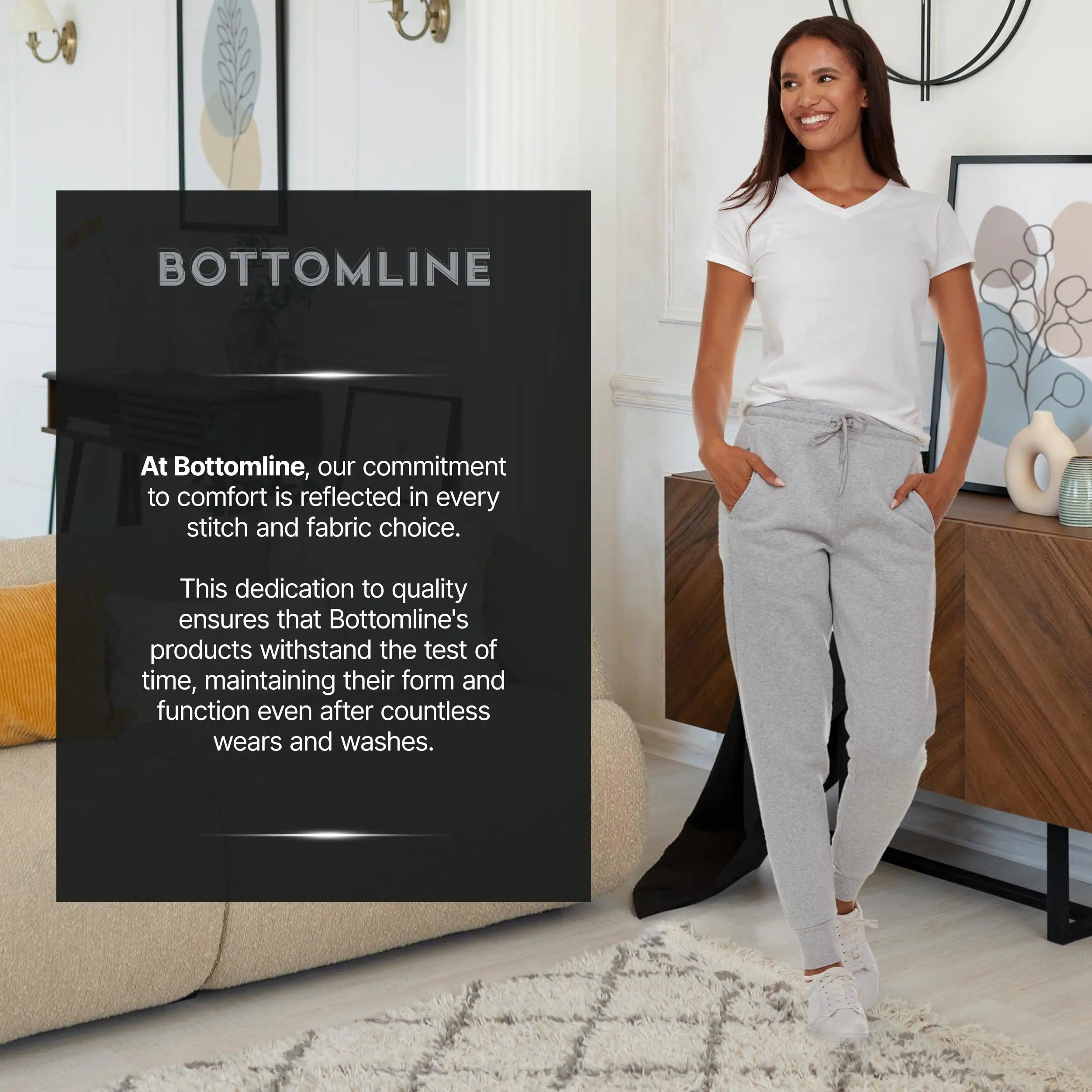 BottomLine 3 Pack Sweatpants Women, Comfortable Womens Sweatpants, Fleece Womens Joggers (Available in Plus) Standard 2X Combo 1 - Evallys.com # #