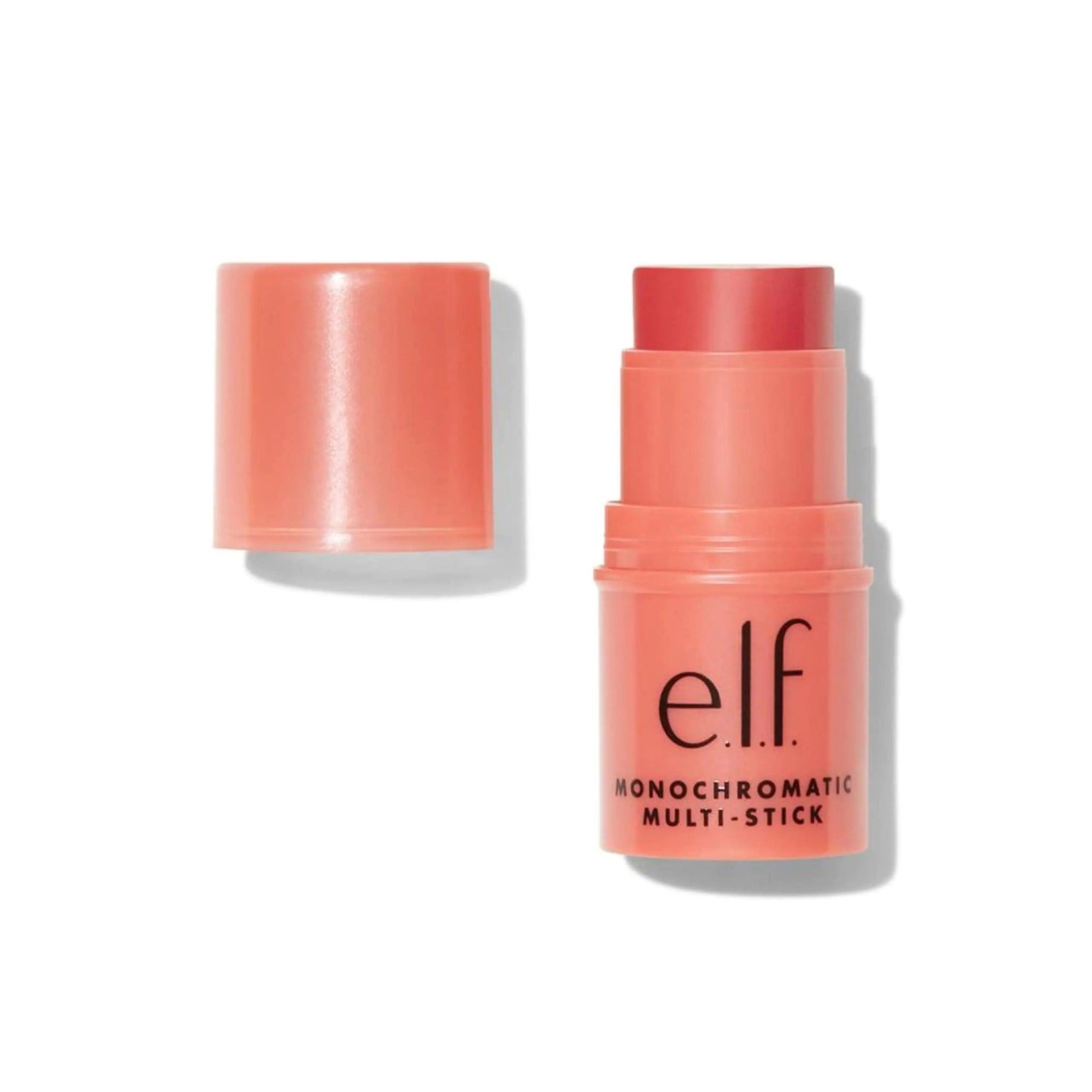 e.l.f. Monochromatic Multi Stick, Travel-Sized Luxuriously Creamy & Blendable Color For Eyes, Lips & Cheeks, Vegan & Cruelty-Free, Glimmering Guava 0.17 Ounce (Pack of 1) - Evallys.com # #