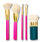 LAURA GELLER 5PC Full Face Professional Vegan Makeup Brush Gift Set | Apply Foundation, Blush, Bronzer, Eyeshadow & More | AMAZON EXCLUSIVE | 18 Full Face Professional Makeup Brush Gift Set - Evallys.com # #