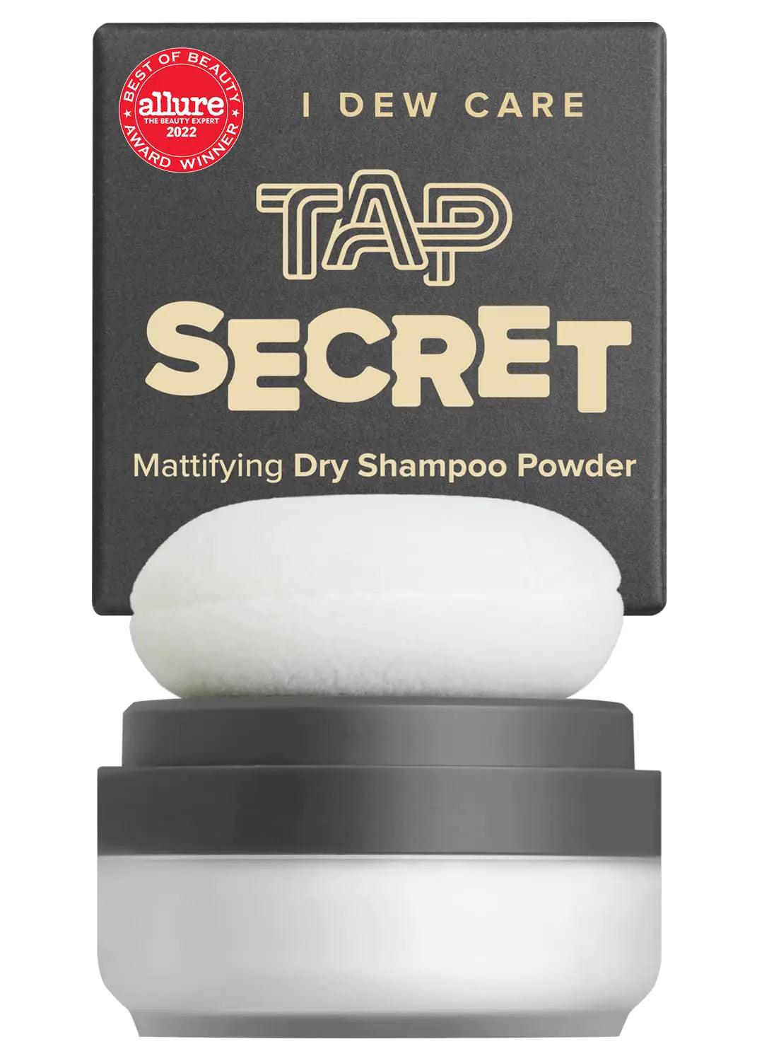 I DEW CARE Dry Shampoo - Tap Secret Trio Gift set, With Black Ginseng, Non-aerosol, Benzene-free,Powder, Fuller Looking Hair, No White Cast, Kbeauty, 3 Count, 0.81Oz 0.24 Ounce (Pack of 3) 03 Tap Secret Trio (White) - Evallys.com # #