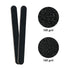 Nail File and Buffer Block, Professional Manicure Tools Kits, 100/180 Grit, Black Nail Pedicure File and Sanding Buffing Grinding Plisher File - Evallys.com # #