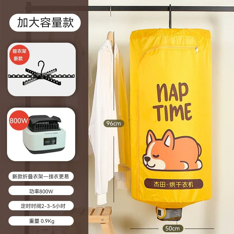 Jietian Portable Foldable Dryer for Student Dormitory - Evallys.com