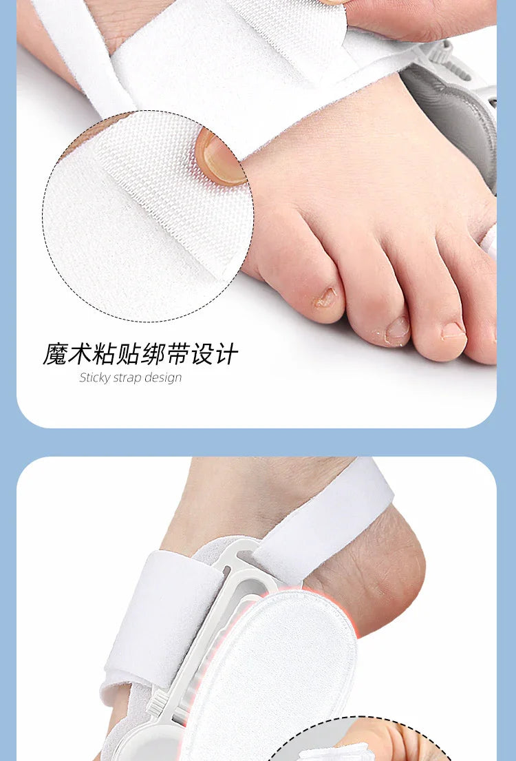 Hallux Valgus Corrector Bunions For Toes Corrector Foot Finger Separator Toe Separator Foot Care Bunion Corrector - Evallys.com
