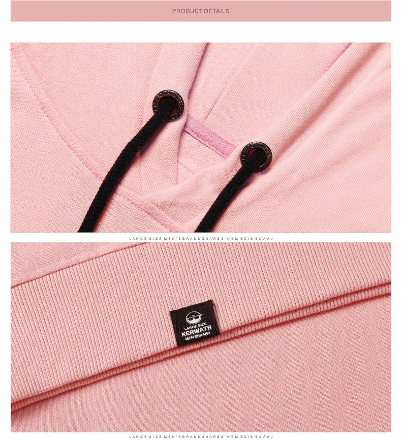 Kerwats Loose plus Size Large Size Hoodies for Men Hoodie - Evallys.com