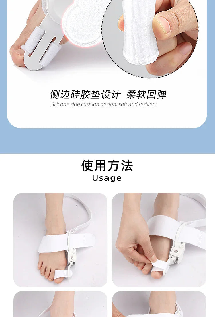Hallux Valgus Corrector Bunions For Toes Corrector Foot Finger Separator Toe Separator Foot Care Bunion Corrector - Evallys.com