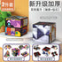 3D Geometric Magnetic Cube Sky Blue Variable Infinite Deformation Mechanical Cylindrical Educational Toy for Children and Men - Evallys.com