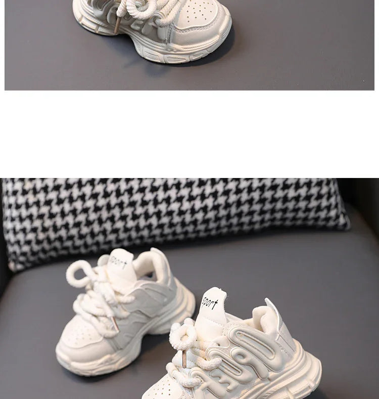 Kids Sports Shoes Children Casual Running Shoes for Boys Girls Air Mesh Breathable Fashion Sneakers Spring Summer Anti-skid Soft - Evallys.com