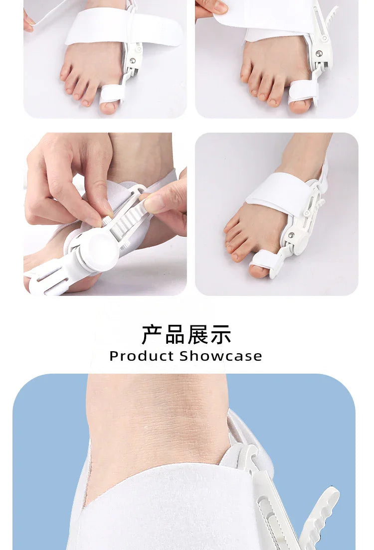 Hallux Valgus Corrector Bunions For Toes Corrector Foot Finger Separator Toe Separator Foot Care Bunion Corrector - Evallys.com