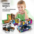 3D Geometric Magnetic Cube Sky Blue Variable Infinite Deformation Mechanical Cylindrical Educational Toy for Children and Men - Evallys.com