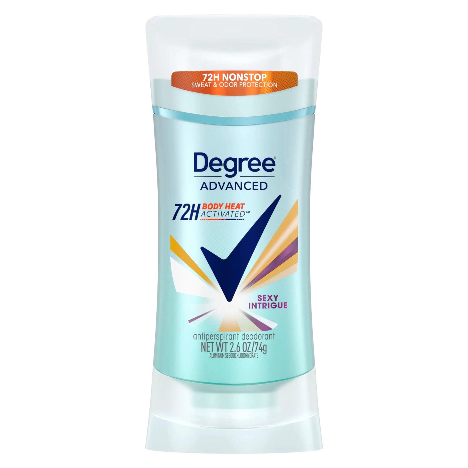 Degree Antiperspirant Deodorant Sexy Intrigue 72-Hour Sweat & Odor Protection Antiperspirant Deodorant For Women with Body Heat Activated Technology 2.6 oz 2.6 Ounce (Pack of 1) - Evallys.com # #