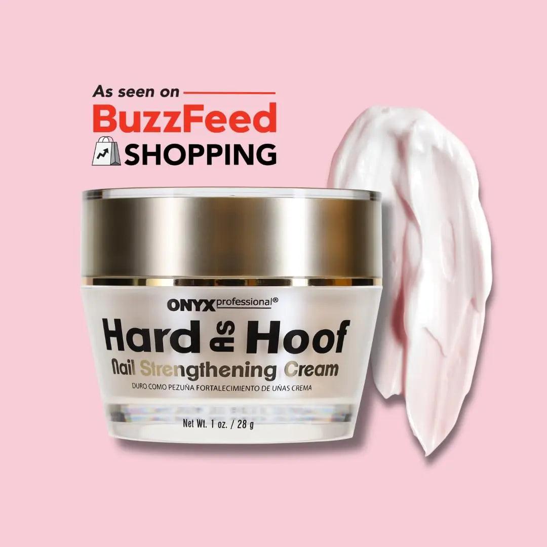 Hard As Hoof Nail Strengthening Cream with Coconut Scent, Nail Growth & Conditioning Cuticle Cream Stops Splits, Chips, Cracks & Strengthens Nails, 1 oz 1 Ounce (Pack of 1) - Evallys.com # #