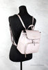 Kate Spade Darcy Medium Warm Taupe Leather Flap Backpack - Evallys.com # #