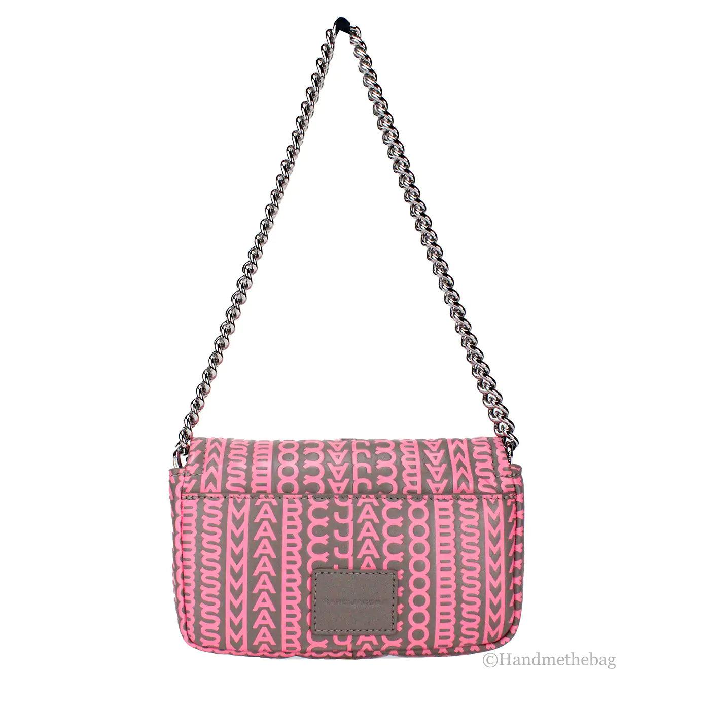 Marc Jacobs The Monogram Leather J Marc Mini Shoulder Bag - Evallys.com