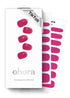 ohora Semi Cured Gel Nail Strips (N Bare Pink) - White, Solid, Works with Any UV/LED Nail Lamps, Salon-Quality, Long Lasting, Easy to Apply & Remove - Includes 2 Prep Pads, Nail File & Wooden Stick 01. N Bare Pink - Evallys.com # #