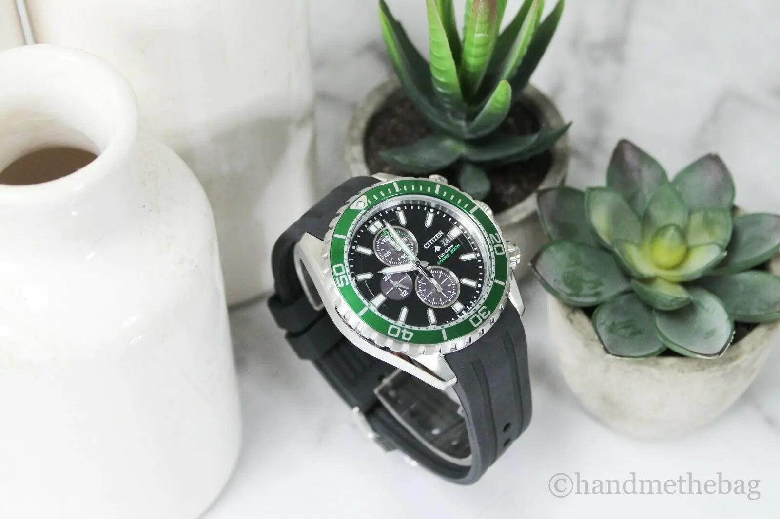 Citizen (CA0715-03E) Promaster Eco Drive Divers Chronograph Watch - Evallys.com # #