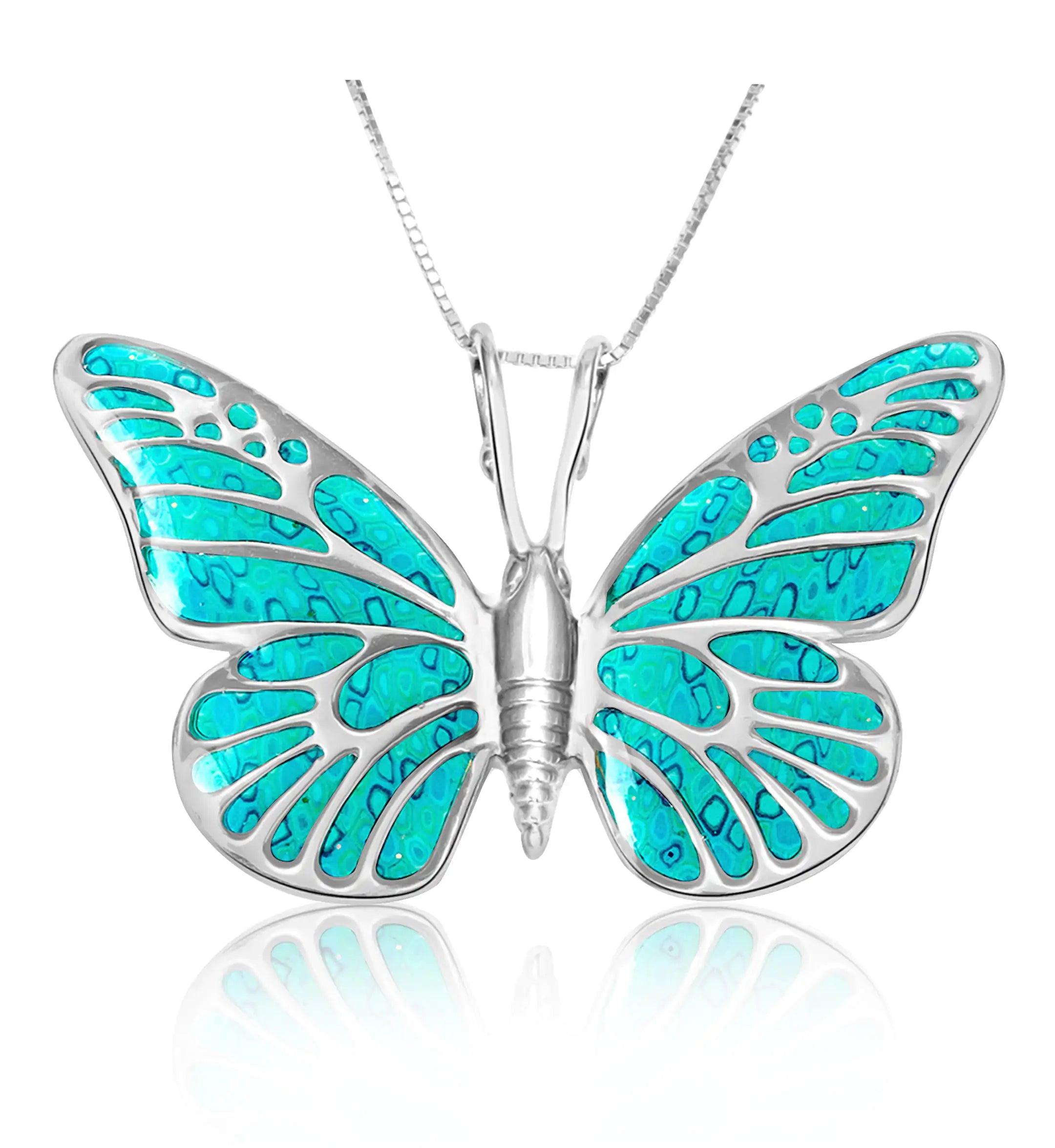 Butterfly Necklace - Evallys.com # #