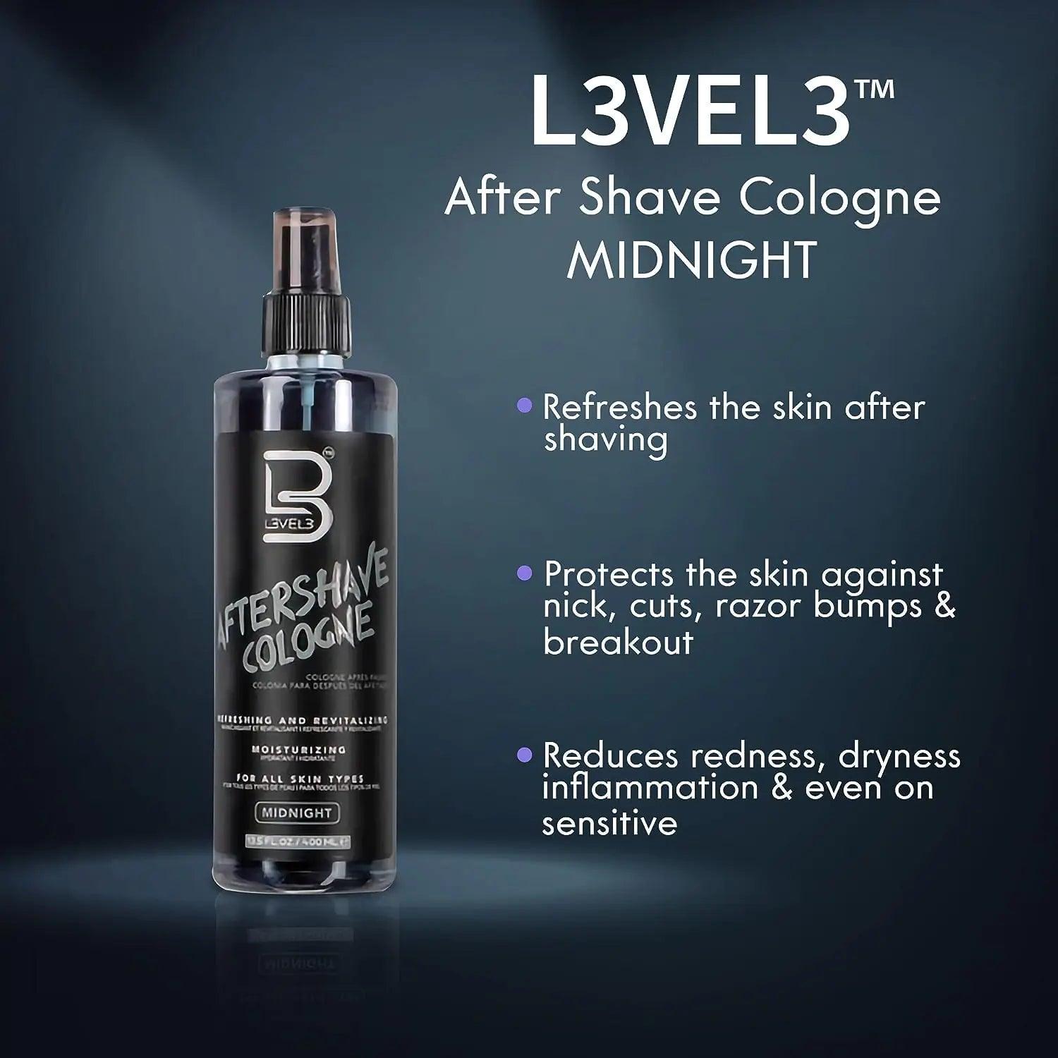 L3 Level 3 After Shave Spray Cologne - Softens Skin - Refreshes and Relieves Face and Skin - Moisturizing Formula Level Three After Shaving Royale 13.5 Fl Oz (Pack of 1) - Evallys.com # #