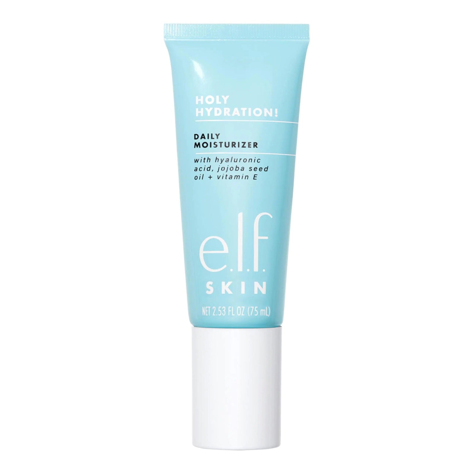 e.l.f. SKIN Daily Hydration Moisturizer, Ultra-Hydrating Formula, Infused with Aloe, Jojoba Oil & Shea Butter, Vegan & Cruelty-Free, 2.53 Fl Oz 2.53 Fl Oz (Pack of 1) - Evallys.com # #