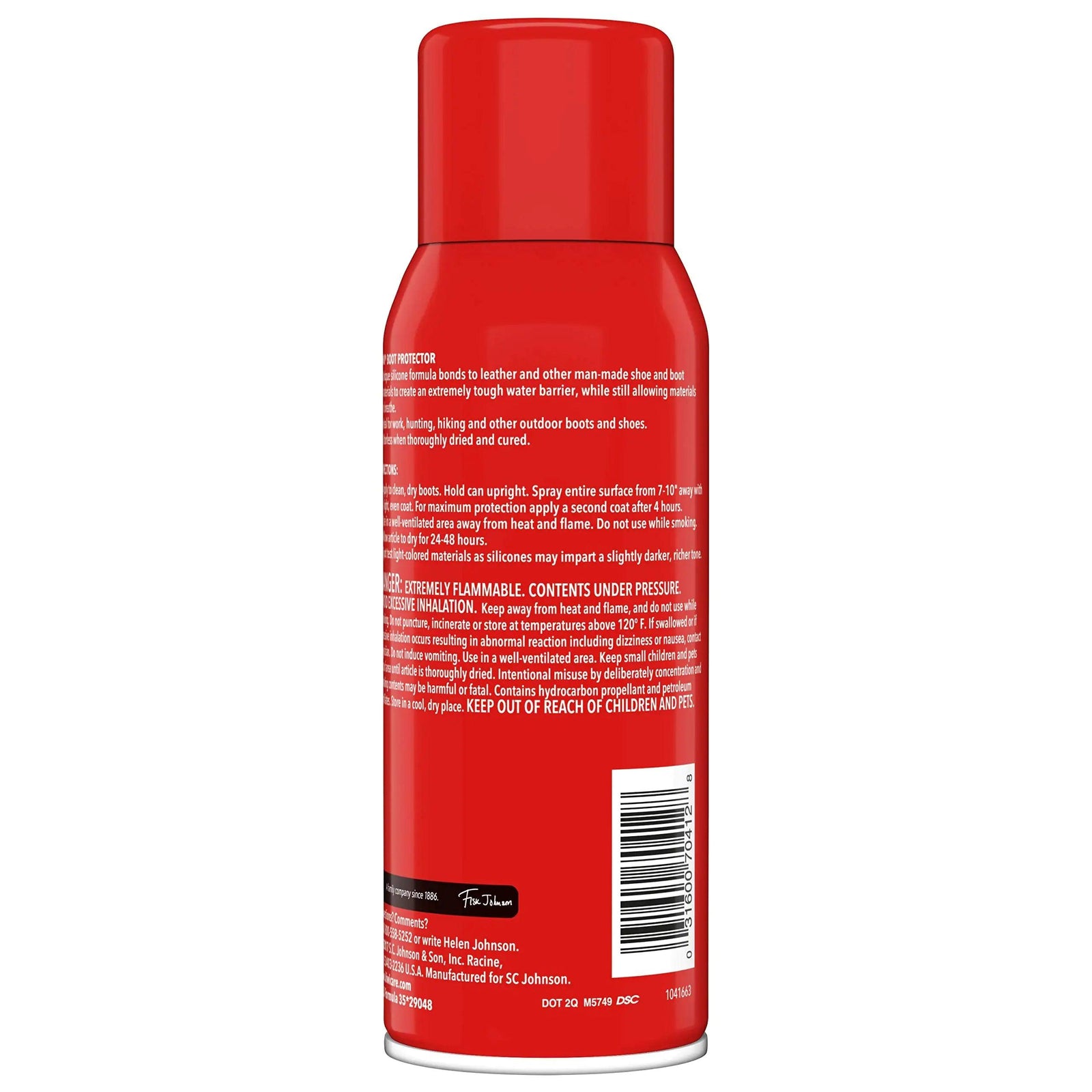 KIWI Boot Waterproofer Tough Silicone Waterproof Spray for Boots, Aerosol, 10.5 oz, 1 ct - Evallys.com # #