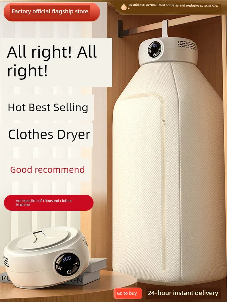 Portable Foldable Clothes Dryer