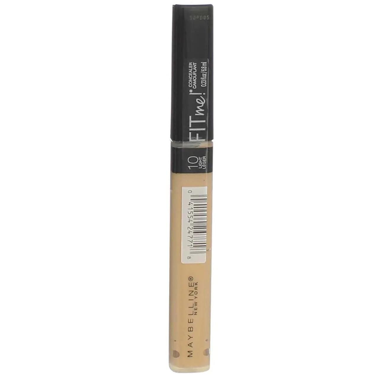 Maybelline New York Fit Me! Concealer, Light [15] 0.23 oz (Pack of 4) Light [15] 0.23 Fl Oz (Pack of 4) - Evallys.com # #