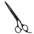 Equinox Professional Razor Edge Series Barber Hair Cutting Scissors - Japanese Stainless Steel Salon Scissors - 6.5” Overall Length - Fine Adjustment Tension Screw - Premium Shears for Hair Cutting Black 6.5 Inch - Evallys.com # #