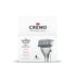 Cremo Astonishingly Superior Razor Refills, (4 Pack) & Cooling Formula Post Shave Balm, Soothes, Cools And Protects Skin From Shaving Irritation, Dryness and Razor Burn, 4 Oz Refills + Shave Balm - Evallys.com # #