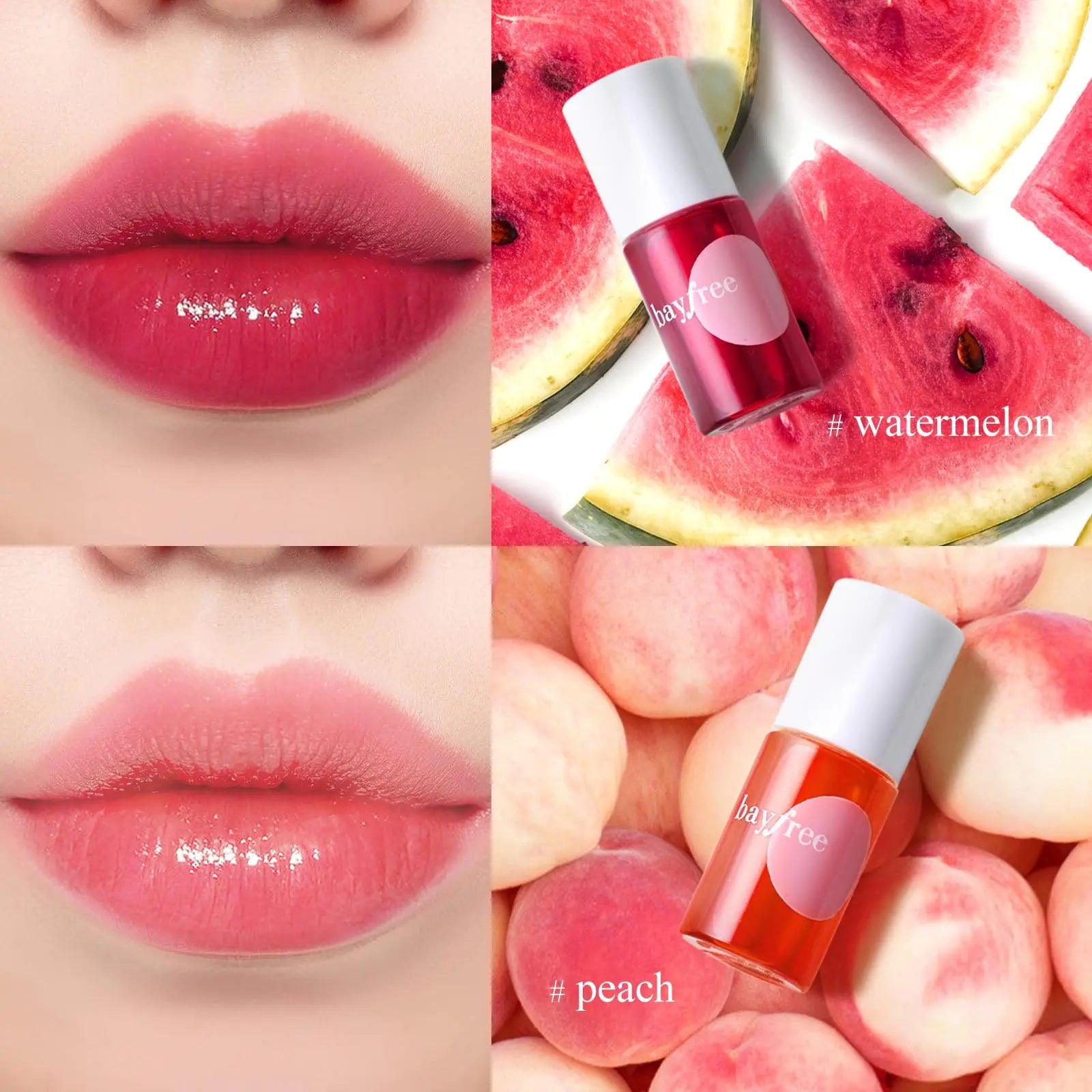 Lip Tint Stain Set, Lip Stain Long Lasting Waterproof, Lightweight, Non-sticky, Transfer-Proof, Matte Finish Lip Makeup (juicy) juicy - Evallys.com # #