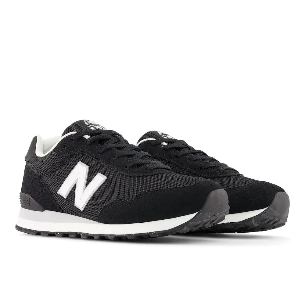 New Balance Men's 515 V3 Classic Sneaker 11.5 X-Wide Black/White/Aluminum Grey - Evallys.com # #