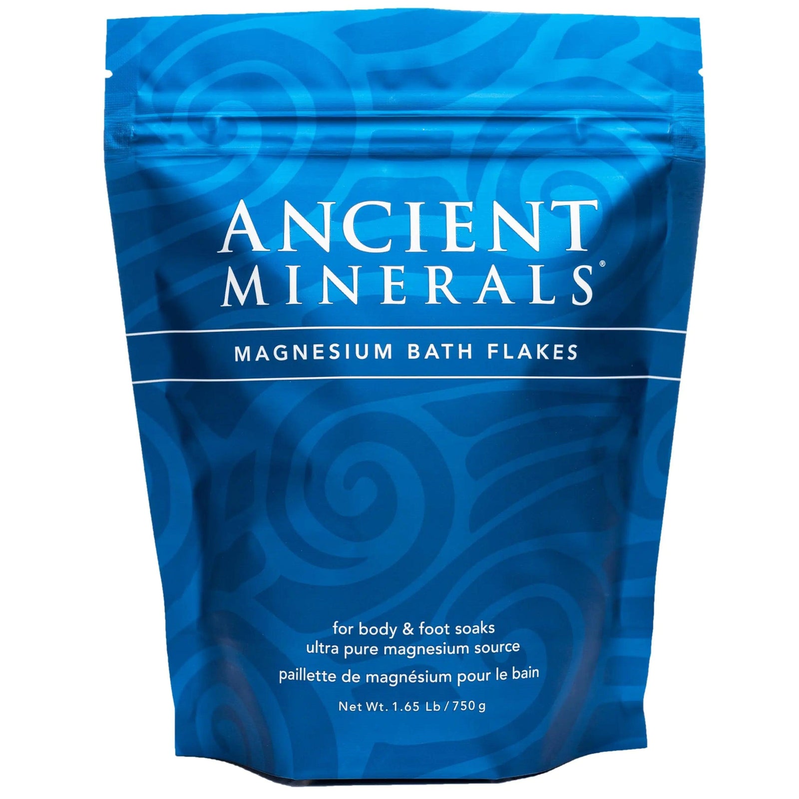 Ancient Minerals Magnesium Bath Flakes of Pure Genuine Zechstein Chloride - Resealable Magnesium Supplement Bag That Will Outperform Leading Epsom Salts 1.65 lbs Unscented 1.65 Pound (Pack of 1) - Evallys.com # #