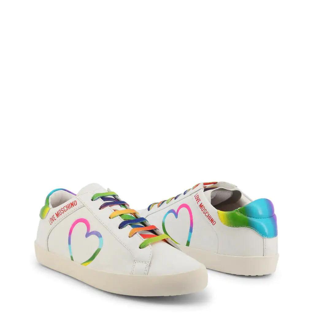 Rainbow Heart Sneakers - Evallys.com
