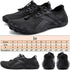 Water Shoes Men,Mens Water Shoes,Water Shoes Women,Barefoot Shoes,Quick Dry Aqua Swim Shoes,Slip-on Soft Beach Shoes,Quick Dry Water Shoes,Aqua Sports Outdoor Shoes for Pool Beach Surf Walk Water Yoga 6 Women/5 Men Black-3 - Evallys.com # #