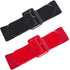 GRACE KARIN Women's Stretchy Belt 1950s 3 Inch Wide Elastic Belts Black+red Large - Evallys.com # #