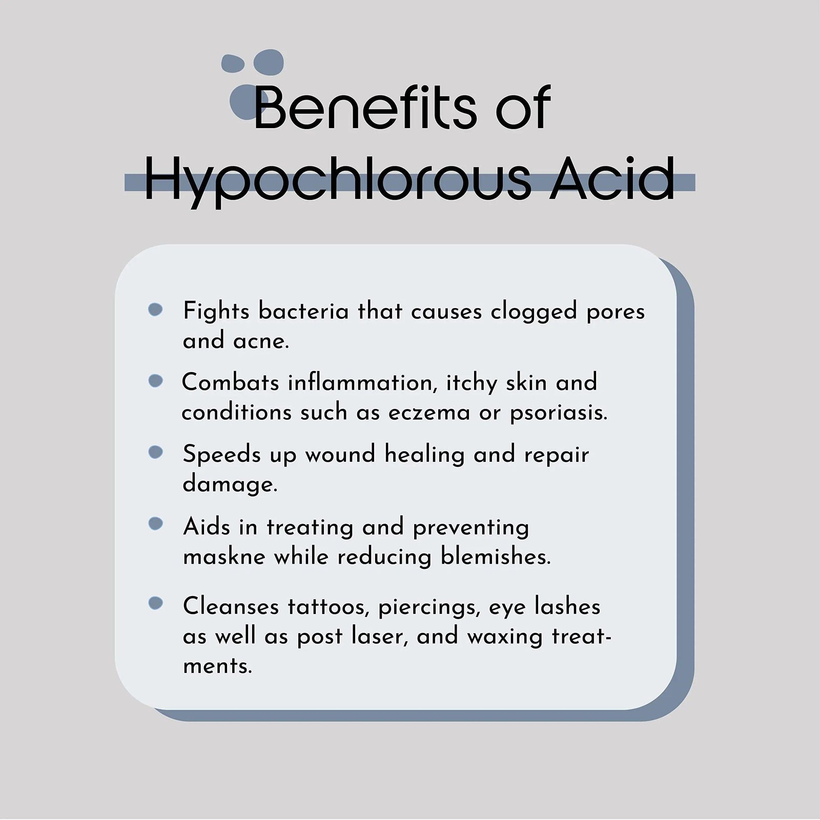 Hypochlorous Acid Face and Skin Spray - HOCL- Safe for use on Acne Prone Skin - Eczema - Dry Scalp - Post Procedure -Toner - Eye Lash Cleanser - Face and Hand Cleanser (Large 8 oz.) 8 Fl Oz (Pack of 1) - Evallys.com # #