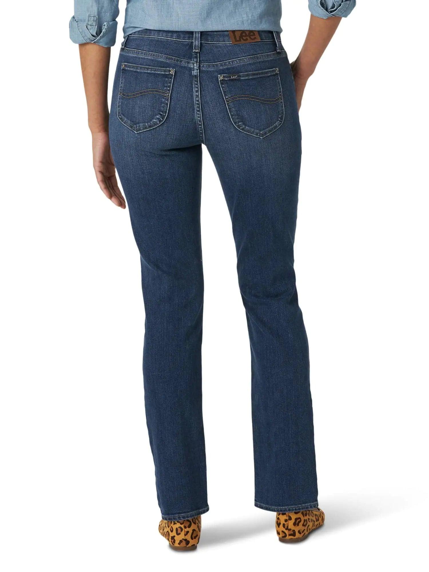 Lee Women's Legendary Mid Rise Straight Leg Jean 18 Seattle - Evallys.com # #